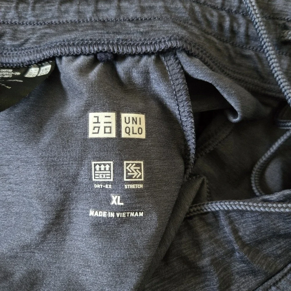 Uniqlo  Men's Blue Pull Up Drawstring Jogger Size XL